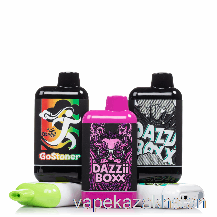 Vape Disposable Dazzleaf DAZZii Boxx 510 Battery BTC Black (Leather)